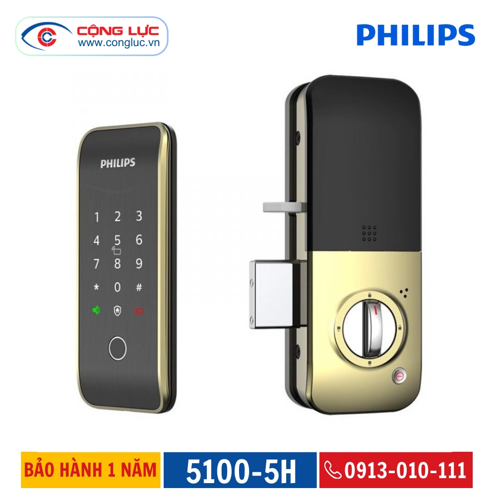 Khoá Cửa Thông Minh Philips 5100-5H
